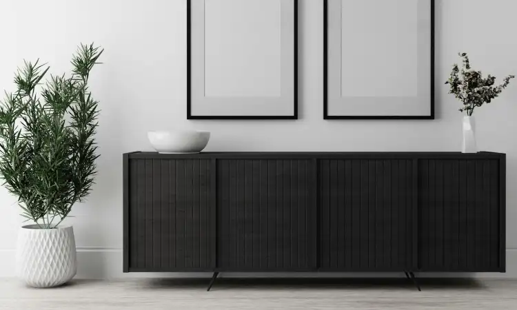 Lemari Credenza Minimalis Modern, Sumber: pexels.com