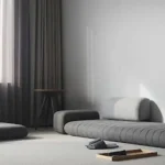 Desain minimalis tanpa banyak perabot, Sumber: shopify.com