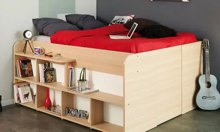 Tempat tidur dengan storage, Sumber: homedit.com