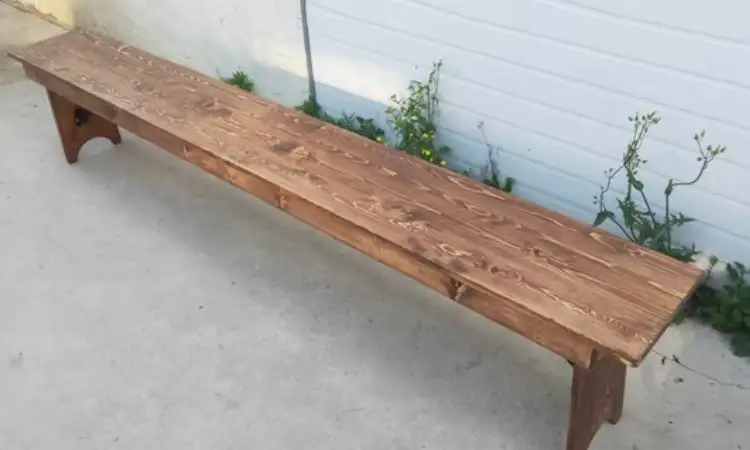 Kursi panjang rustic, Sumber: made-in-china.com