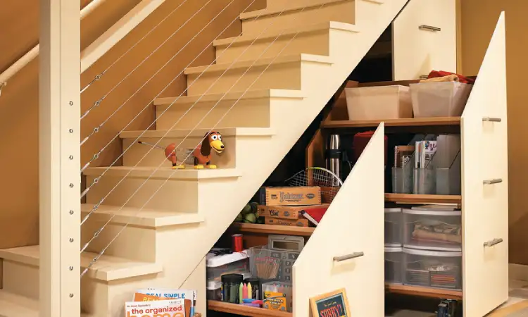Tangga kayu dan penyimpanan, Sumber: woodsmithplans.com