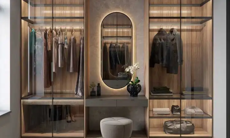 Wardrobe minimalis multifungsi, Sumber: decorpot.com
