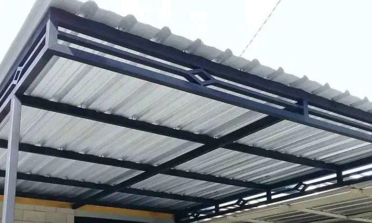 Kanopi Atap Spandek, Sumber: lazada.co.id