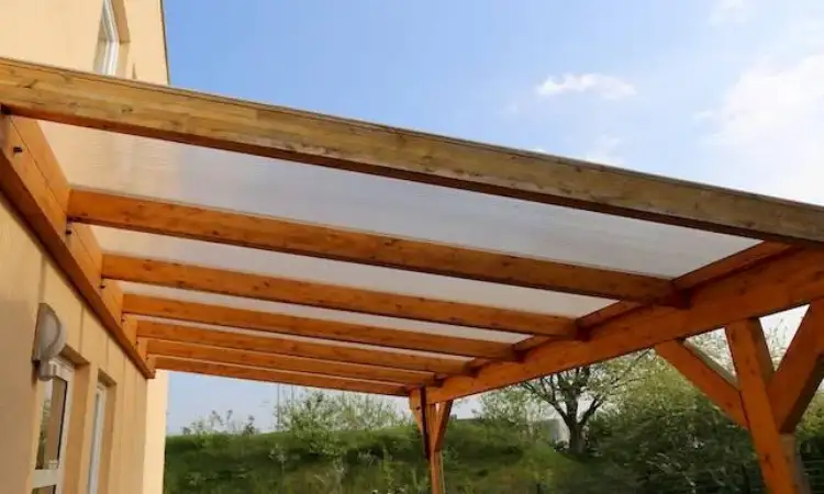 Kanopi rangka kayu, Sumber: serpongnaturacity.co.id