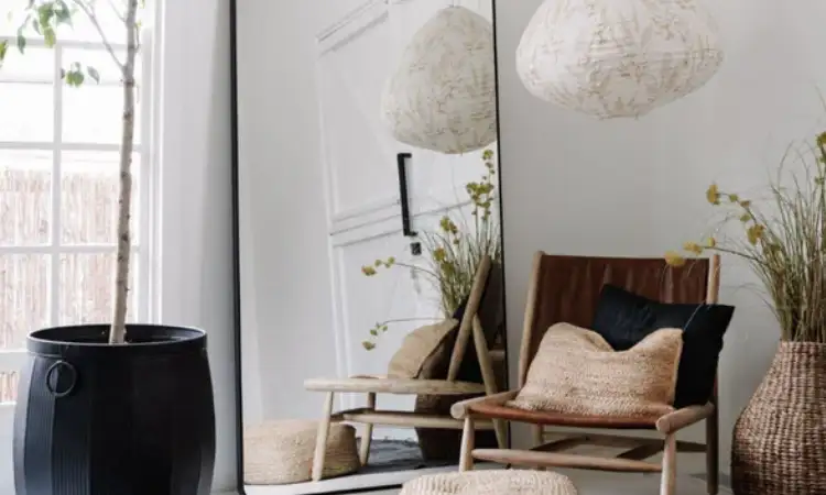 Cermin besar di ruang tamu, Sumber: shopify.com