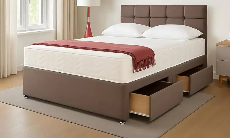 Dipan dengan laci penyimpanan, Sumber: amazon.com