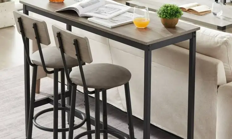 Meja mini bar industrial, Sumber: walmartimages.com