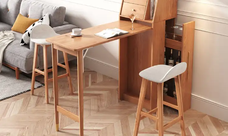 Meja mini bar lipat, Sumber: jasiway.com