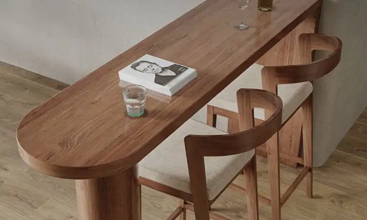 Meja mini bar minimalis, Sumber: pinterest.com