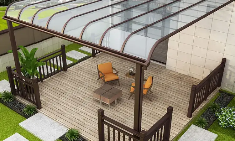 Teras dengan kanopi, Sumber: aliexpress.com