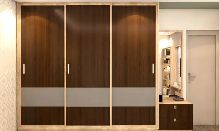 Peminat lemari sliding 3 pintu, Sumber: asianpaints.com
