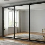 lemari 3 pintu geser, Sumber: AI