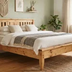 Dipan Kayu Pinus Custom, Sumber: AI