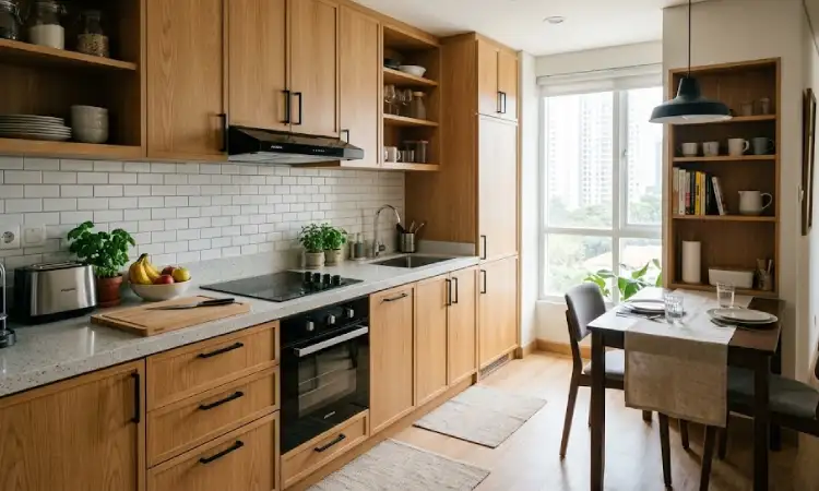 Furniture ruang dapur, Sumber: AI