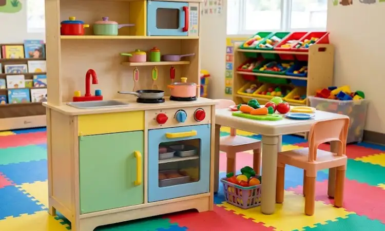 Kitchen set mainan anak, Sumber: AI
