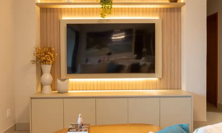 Menata backdrop tv, Sumber: pexels.com