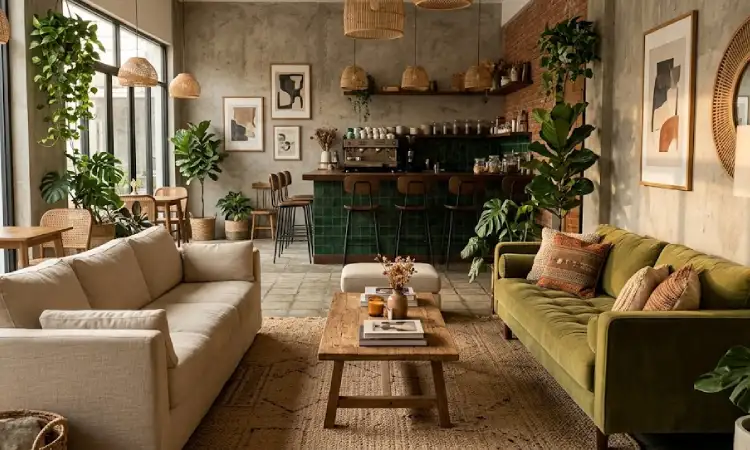 Sofa lounge, Sumber: AI